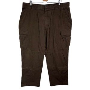 5.11 Tactical Series Rip Stop Cargo Pants Mens  2XL Long Brown Work Pants